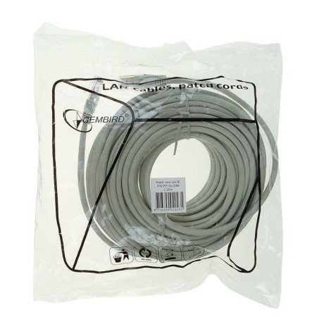 Gembird PP12E-20M patch cord, UTP 5E cat., RJ-45 (M) -RJ-45 (M), 20 m, gray-2