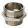 Nipple of the transition stout SFT-0004-112114, 1 1/2 "x 1/4", external thread, nickel. brass
