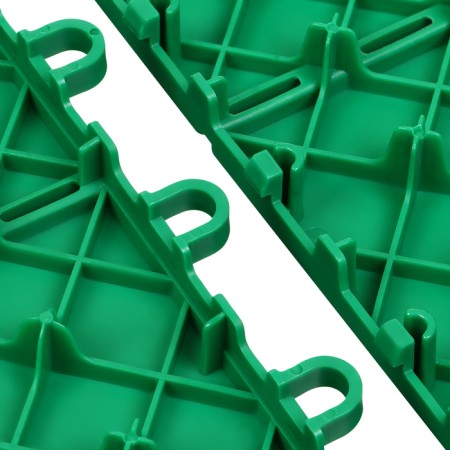 Modular coating, 30 × 30 cm, plastic, green, 1 pc.-5