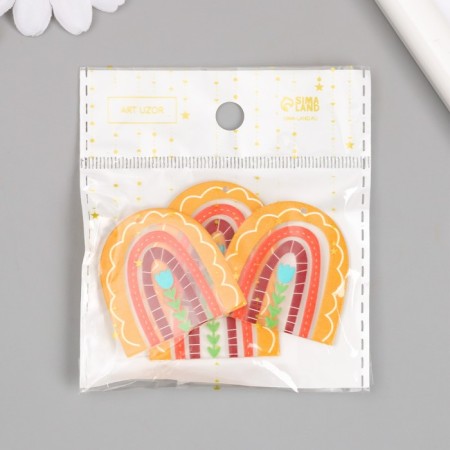 Decor for the work of acrylic "Tulip and Rainbow" 0.2x3.6x3.6 cm-2
