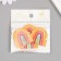 Decor for the work of acrylic "Tulip and Rainbow" 0.2x3.6x3.6 cm