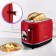 Toster KitFort KT-4004-1, 815 W, 6 fry modes, 2 toasts, red