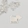 Decor Metal for creativity "dog with chamomile" 1.9x2.5 cm
