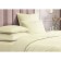 Guten Morgen Champagne sheet, Straip-Satin, size 150x214 cm, yellow color