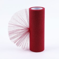 Fatin with glitter, 15 cm, 11 ± 1 g/sq.m, 9 ± 0.5 m, Fuchsia color No. 24