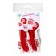 Air ball 12 "New Year", New Year's set 5 pcs, mix