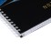 A4 college, 120 sheets in a cage on the crest "Golden slopes of the mountains", solid cover, multi-colored cut, glossy lamination