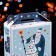 Gift box "Fantasy" in green 16.8 x 7 x 25 cm