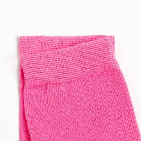 Junior children's socks, pink color, size 20-2