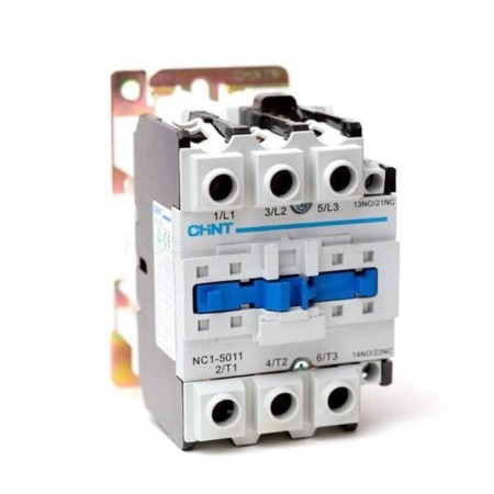 Contactor Chint 222493 NC1-5011, 50A, 1NO+1NZ