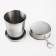 Folding cup, 250 ml, 7.5 x 8.4 cm