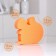 Body sponge "Squirrel", 135 × 130 × 40 mm, color mix