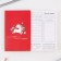 The notebook of a creative person in a soft cover "Inspiration goes from the inside" A6 120 liters