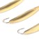 Vertical spin "ogan" perch, size 35 mm, 3.5 g, brass color