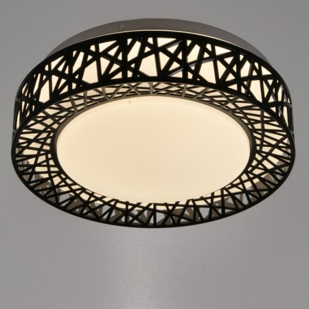 Lamp 1730/1bk LED 18W Black 26x26x7.5 cm-1
