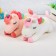 Soft toy "Unicorn", rainbow wings, Mix colors