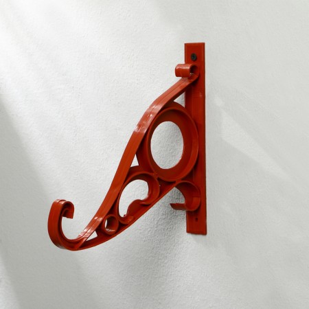 Kashpo bracket, 20 cm, plastic, "Baroque"-6