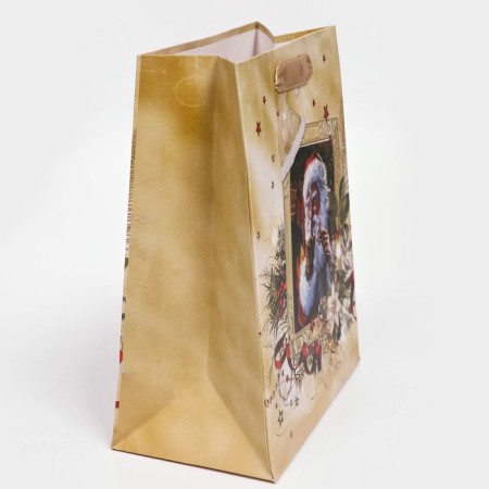 Gift, laminated, "Santa Claus" package, 18 x 23 x 10 cm-2