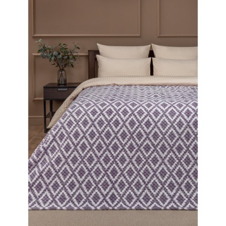 Texrepublic blanket, size 150x200 cm, lilac color