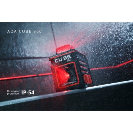 Laser Laser ADA Cube 360 ​​A00446 Ultimate Edition, 20/70 m, ± 0.3 mm/m, 360 °/160 °-2