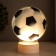 Lumber "Football" LED 3000K USB/from batteries 3haa white 14.5x9x18.5 cm