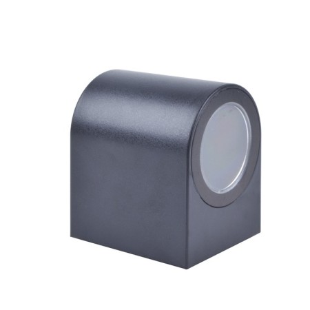 Street lamp Uniel, GU10, IP65, 75x75x92 mm, black color-4