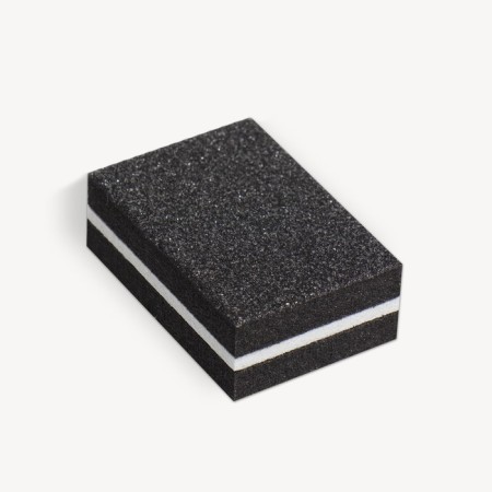 Batf sandpaper for nails, set 50 pcs, bilateral, 3.5 × 2.5 cm, black color-5