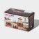 Glass Turkish with a lid Magistro "Arabica", 350 ml, 19 × 8.5 × 14 cm