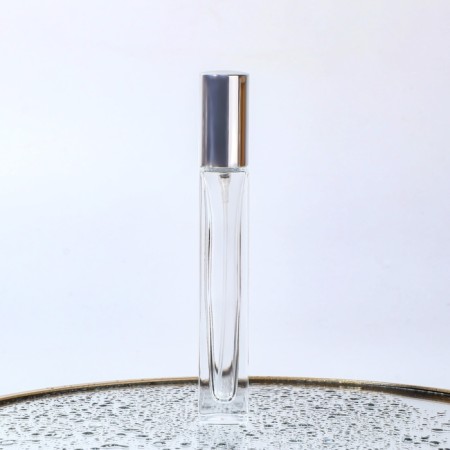 A bottle for storage, with a spray, 10 ml, silver color-1