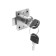 Furniture lock, nickelled ， 2 English keys