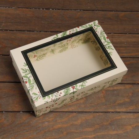 The box is folding, the lid is, with the “Bunning of the Rowan” window 30 x 20 x 9 cm-1