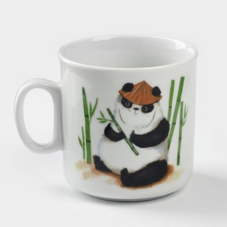 Panda mug, 200 ml, white, porcelain