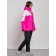 Ski costume is women's winter, size 48, pink color