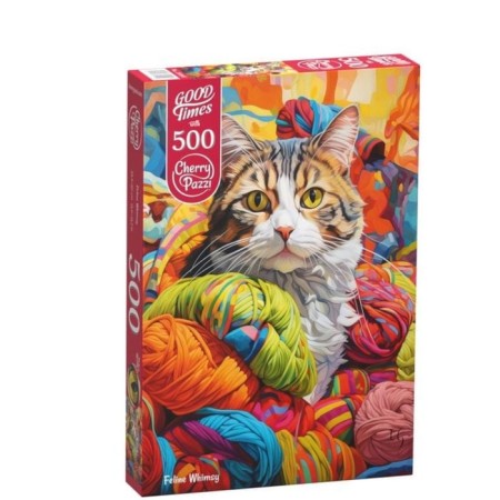 Puzzle "Cat Paris", 500 elements