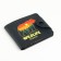 Wallet on the button, the color is black
