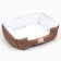 Lesse for cats and dogs brown, 45x35x11 cm