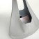 Women's bag on magnet Textura, large size, color gray