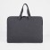Laptop bag, gray color