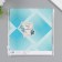Scrapbooking paper bilateral "rhombus" density 180 grams set 10 pcs 15.5x17 cm