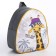 Baby backpack for the boy "in the style", rr. 23x20.5 cm
