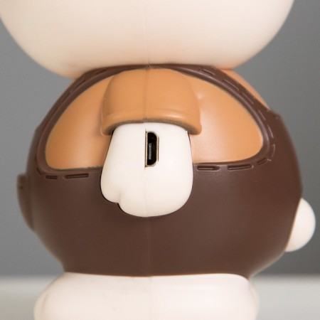 Nightlight "Bear" LED 2W beige-chocolate 7.5x7x12 cm-9