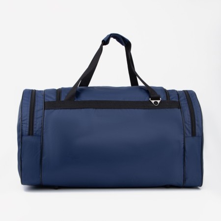 Sports bag, lightning department, 3 outer pockets, long belt, blue color-1
