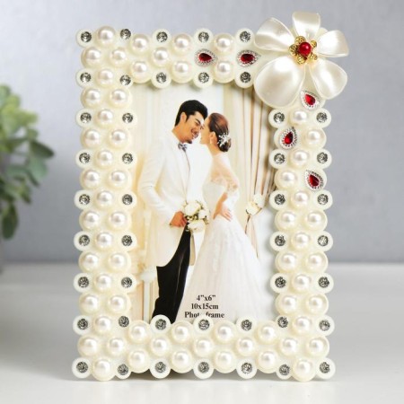 Photo frame 10x15 cm "Chamomile" white 21x15 cm