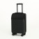 Small suitcase 20 "On a zipper, code lock, 4 wheels, black color