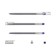 Gel pen Erichkrause G-RUND, node 0.5 mm, blue ink, letter line length 1000 meters