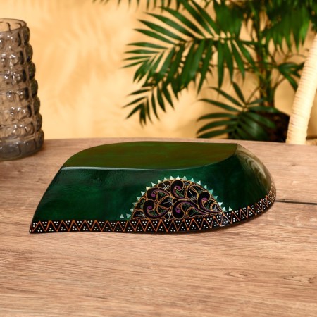 Style Glomok dish wood 33x17x7 cm-1