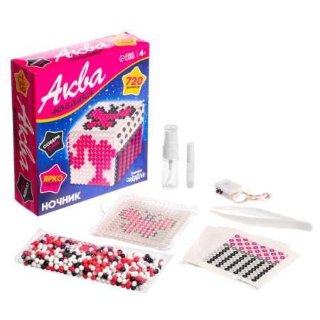 Аквамозаика «Куколка», ночник, 720 шариков-1