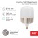 LED LED high -power 100W E27 (+adapter E40) 9500LM AC140 ~ 265V 6500K REXANT 1080735