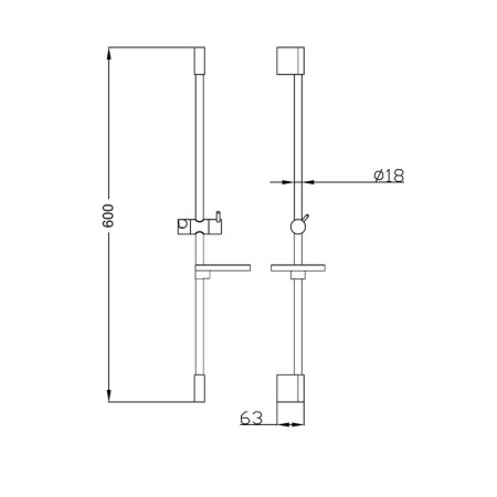 Shower snake Esko SR622-1