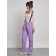 Semi -combinezone ski insulated female winter, size 42, purple color